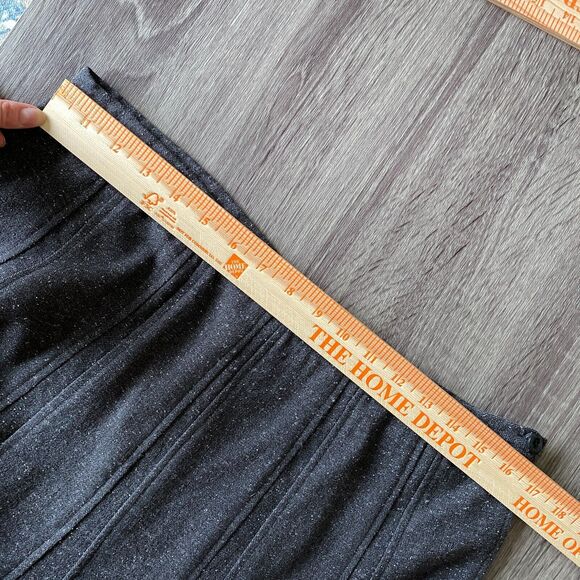 New Directions Women's 12 Gray Tweed Flare Skirt Career Office Church - Picture 10 of 12
